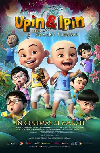 Upin & Ipin: The Lone Gibbon Kris Movie Poster