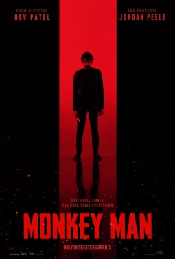 Monkey man Movie Poster