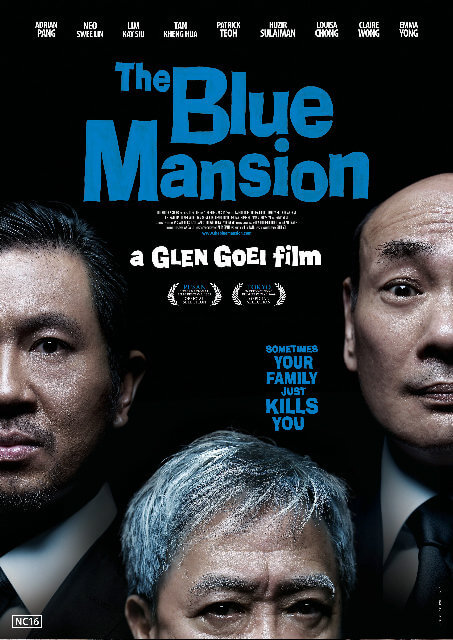 The Blue Mansion: A Family Business Movie Poster