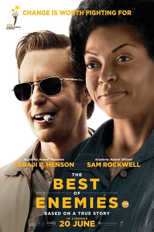 The Best Of Enemies Movie Poster