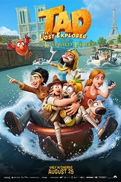 Tad The Lost Explorer And The Emerald Tablet Movie Poster