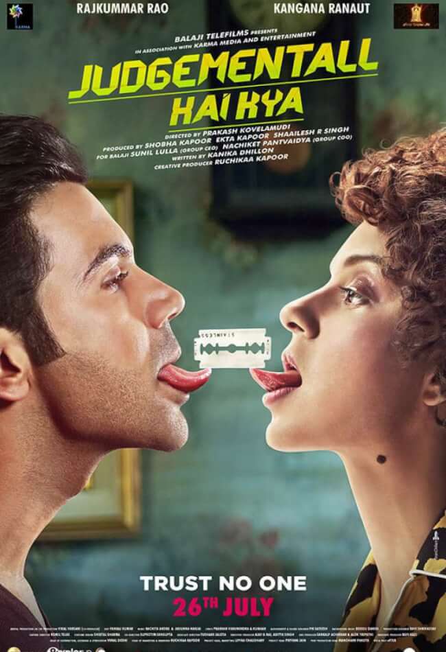 Judgementall Hai Kya Movie Poster