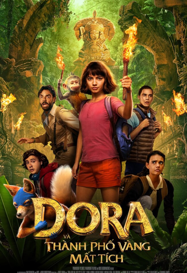 DORA AND THE LOST CITY OF GOLD Movie Poster