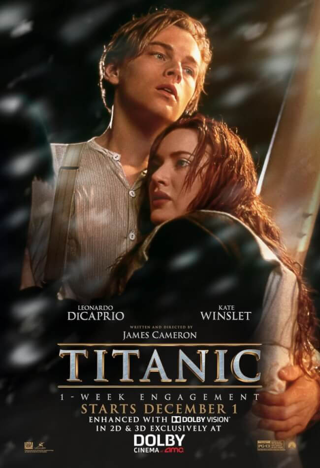 Titanic (Re-release) (2023) Showtimes, Tickets & Reviews | Popcorn Singapore