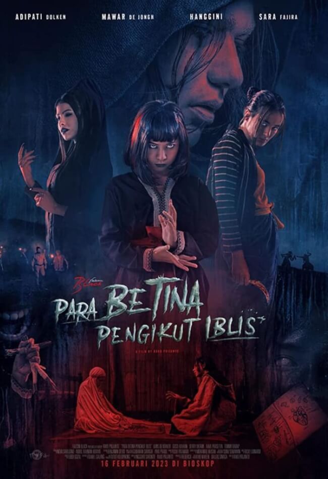 Para betina pengikut iblis Movie Poster