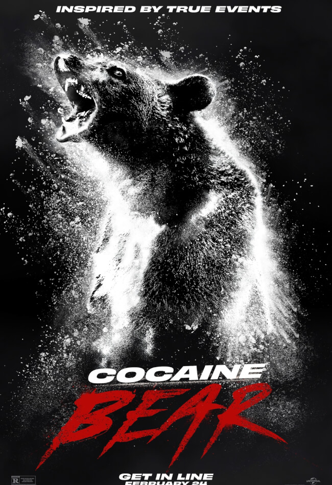 Cocaine Bear Movie Poster
