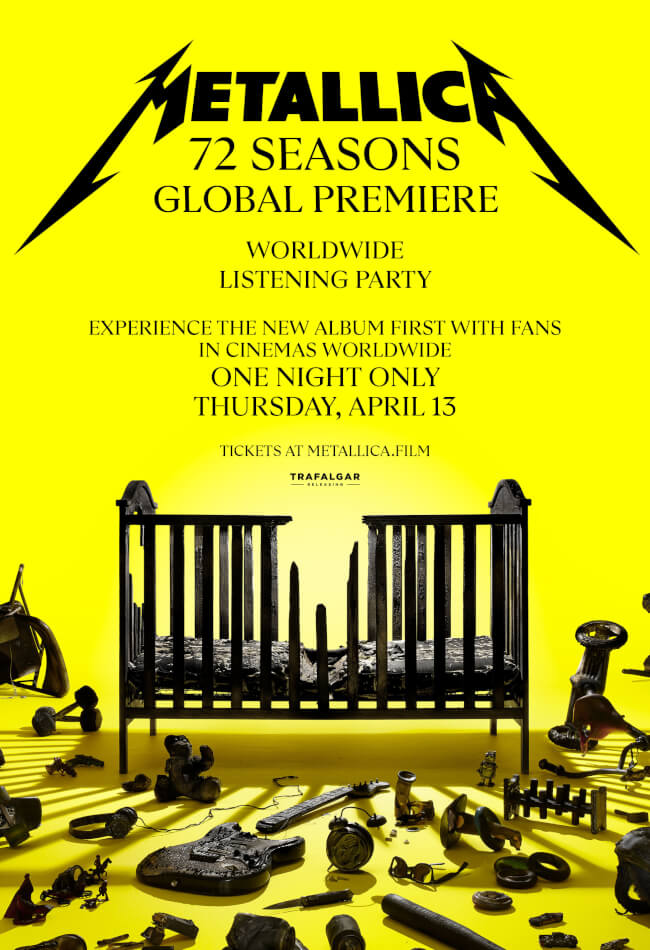 Metallica: 72 Seasons Movie Poster