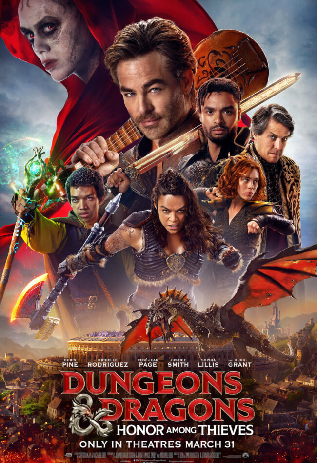 Dungeons & dragons: honor among thieves Movie Poster