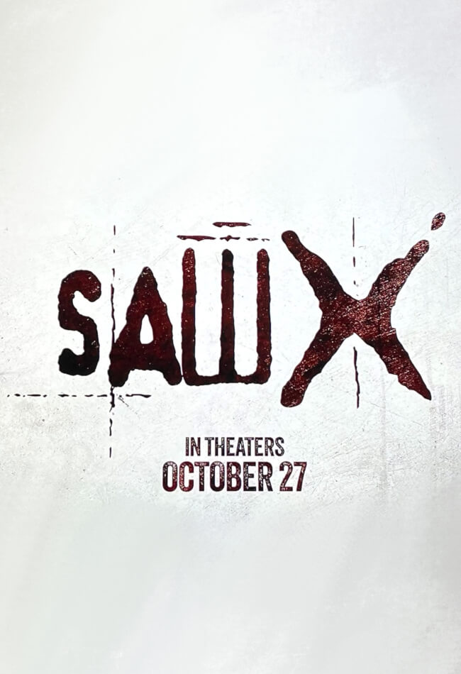 Saw X Movie Poster