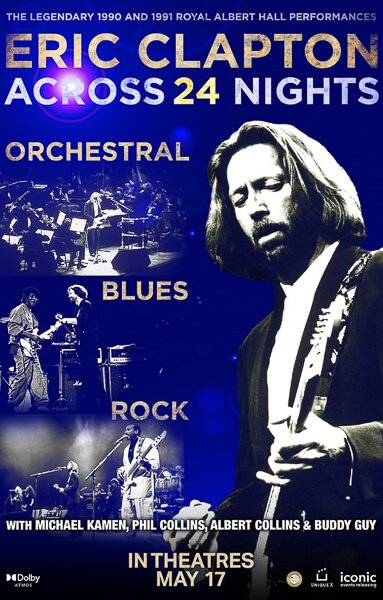 Eric Clapton: Across 24 Nights Movie Poster