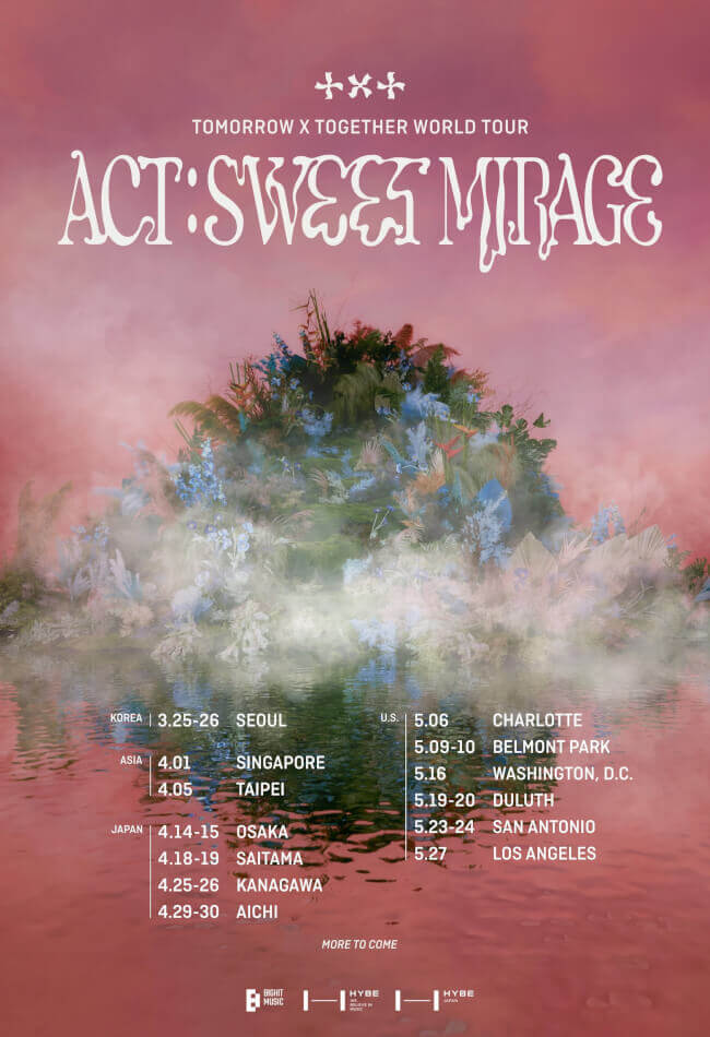 TXT World Tour - Act: Sweet Mirage Movie Poster