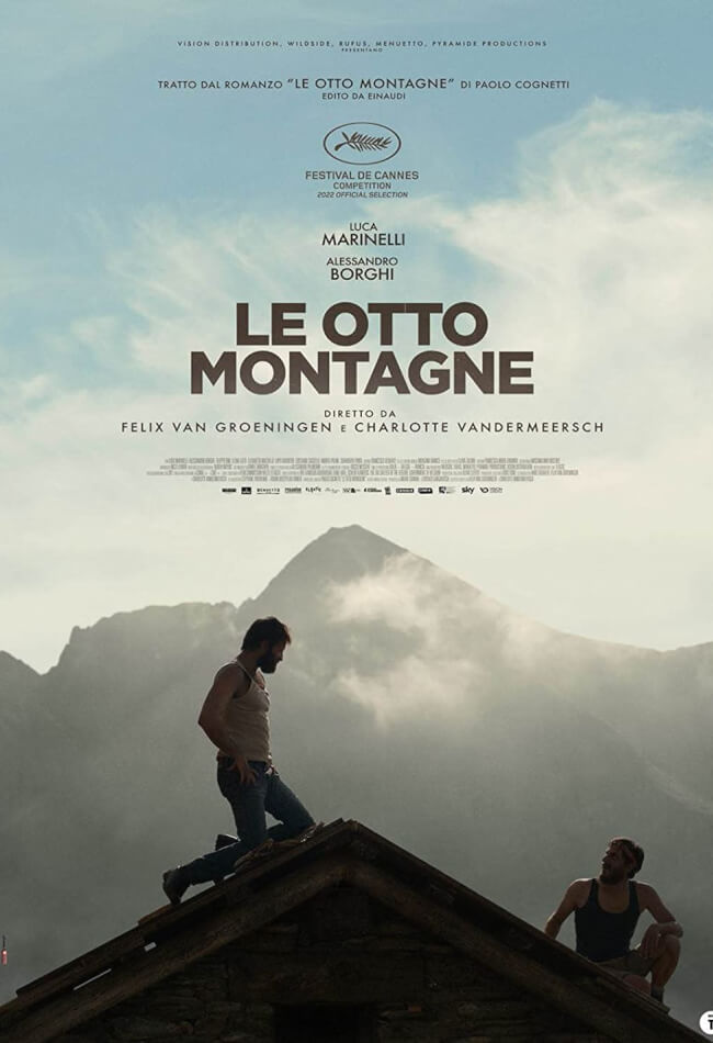 The Eight Mountains (Le otto montagne) Movie Poster