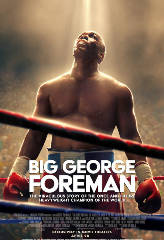 Big George Foreman x The Ring Movie Poster