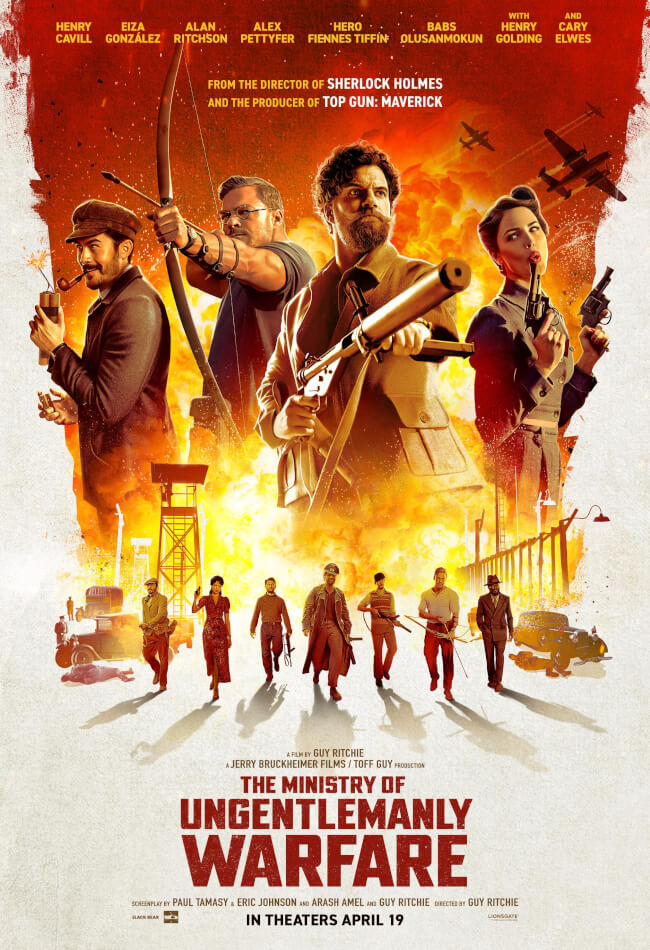 The ministry of ungentlemanly warfare Movie Poster