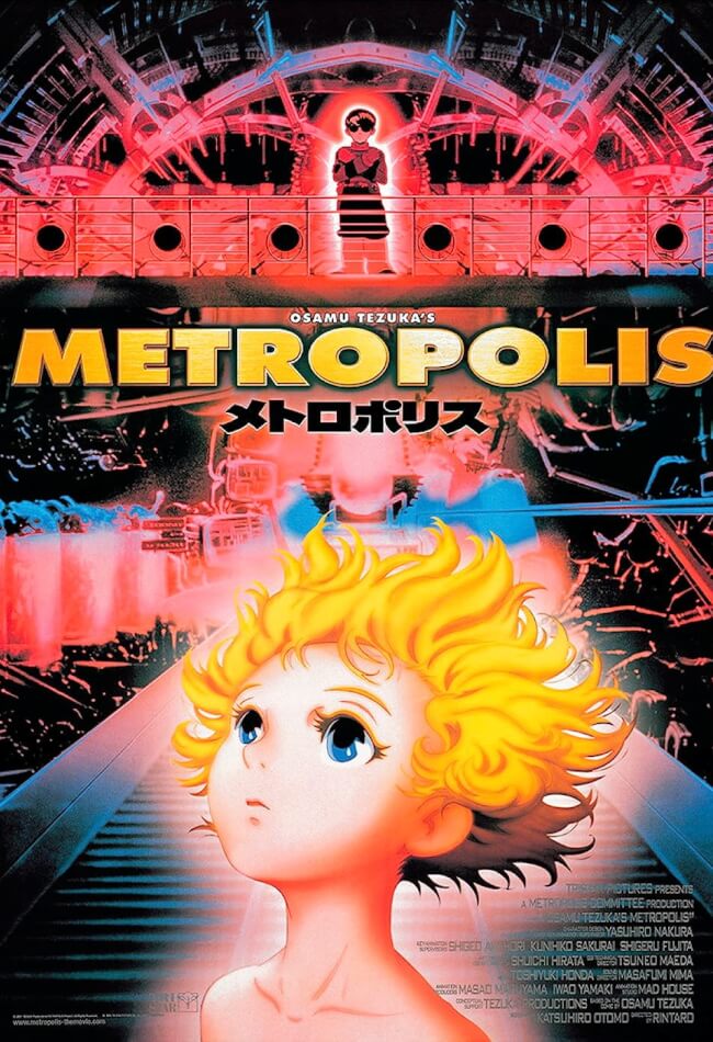 Osamu Tezuka's Metropolis Movie Poster