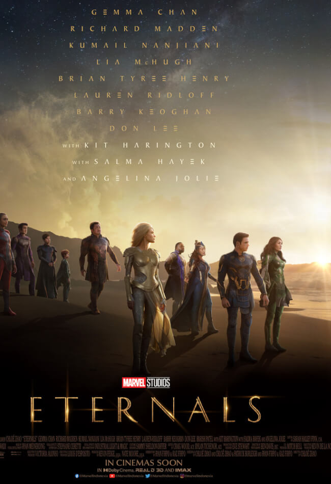 Marvel Studios’ Eternals Movie Poster