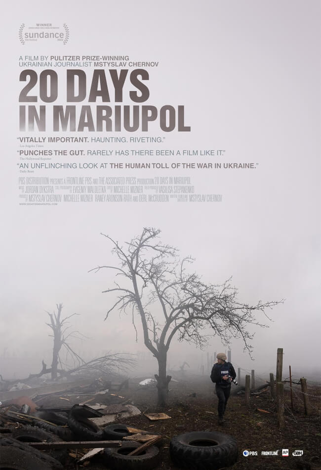 20 Days in Mariupol (20 днів у Маріуполі) Movie Poster
