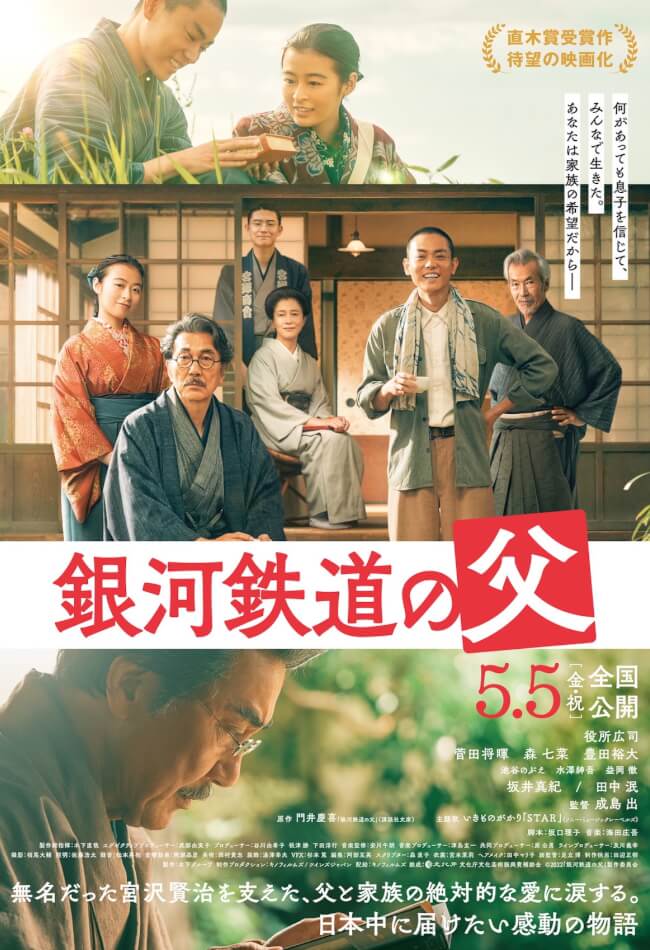 Father Of The Milky Way Railroad Movie Poster