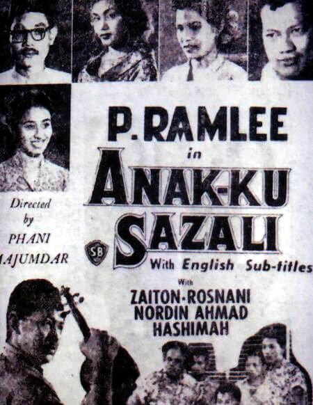 Anakku Sazali Movie Poster