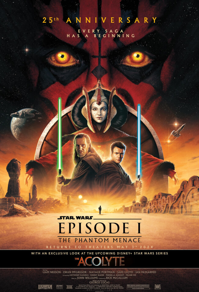 Star Wars: The Phantom Menace Movie Poster