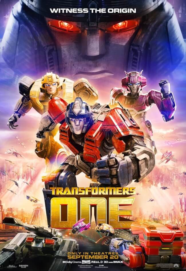 Transformers One Movie Poster