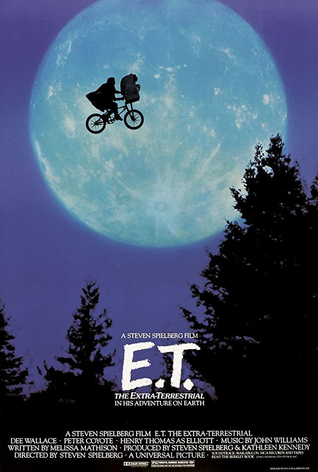 E.T. Movie Poster