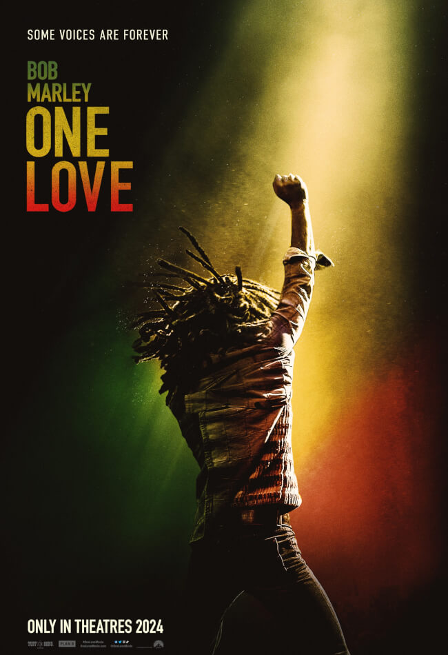 Bob Marley: One Love Movie Poster