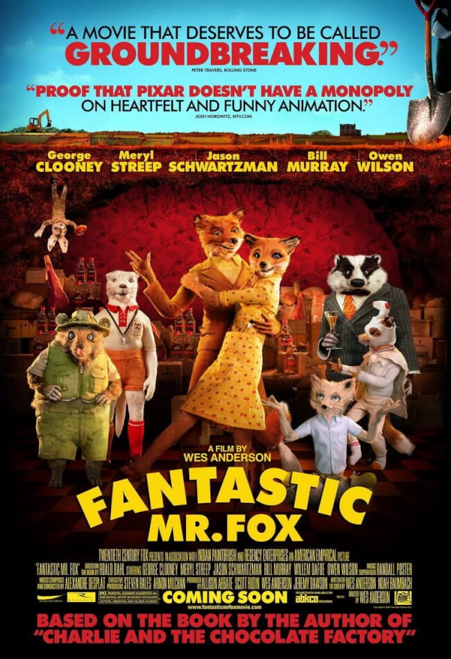 Fantastic Mr Fox Movie Poster