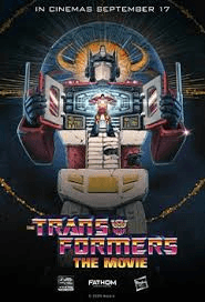 The Transformers: The Movie 40th Anniversary Movie Poster