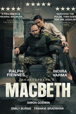 Macbeth: Ralph Fiennes & Indira Varma Movie Poster