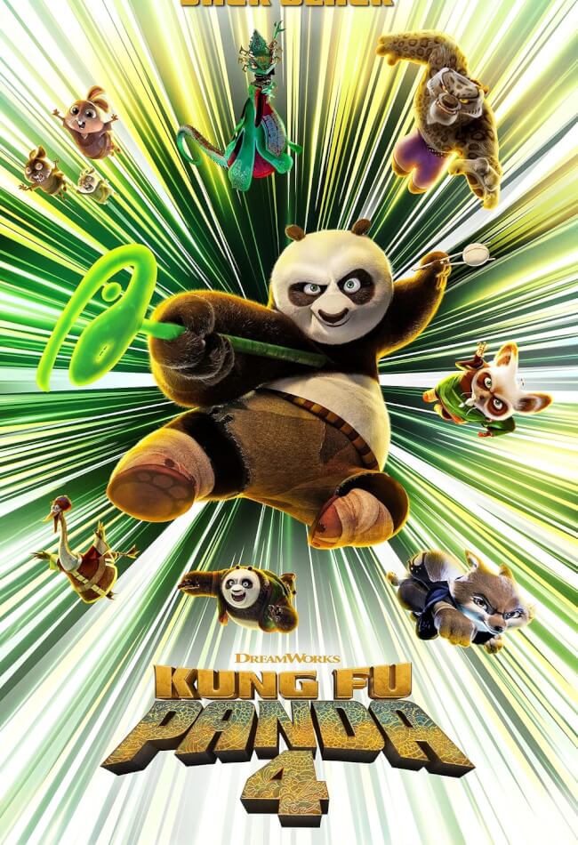 Kung Fu Panda 4 Movie Poster
