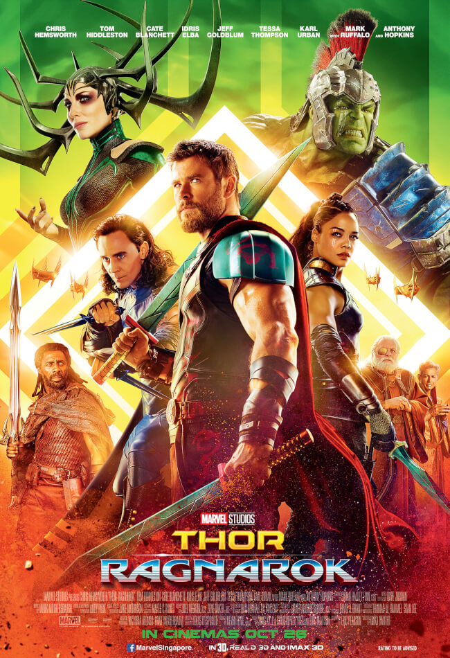 Marvel's Thor: Ragnarok Movie Poster