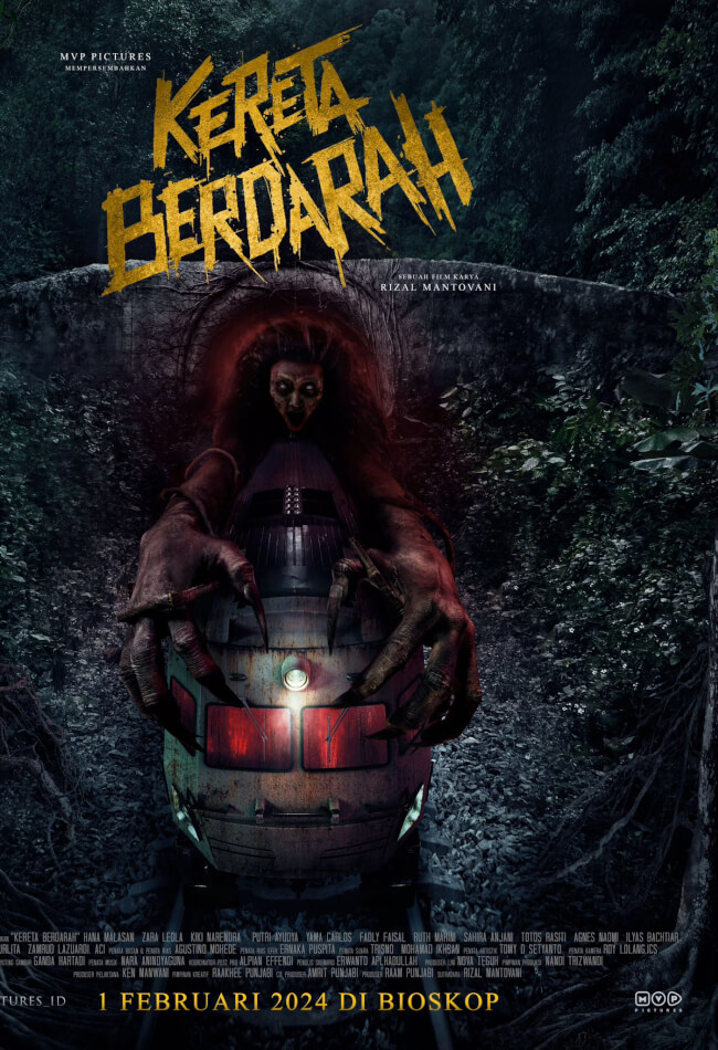 Kereta berdarah Movie Poster