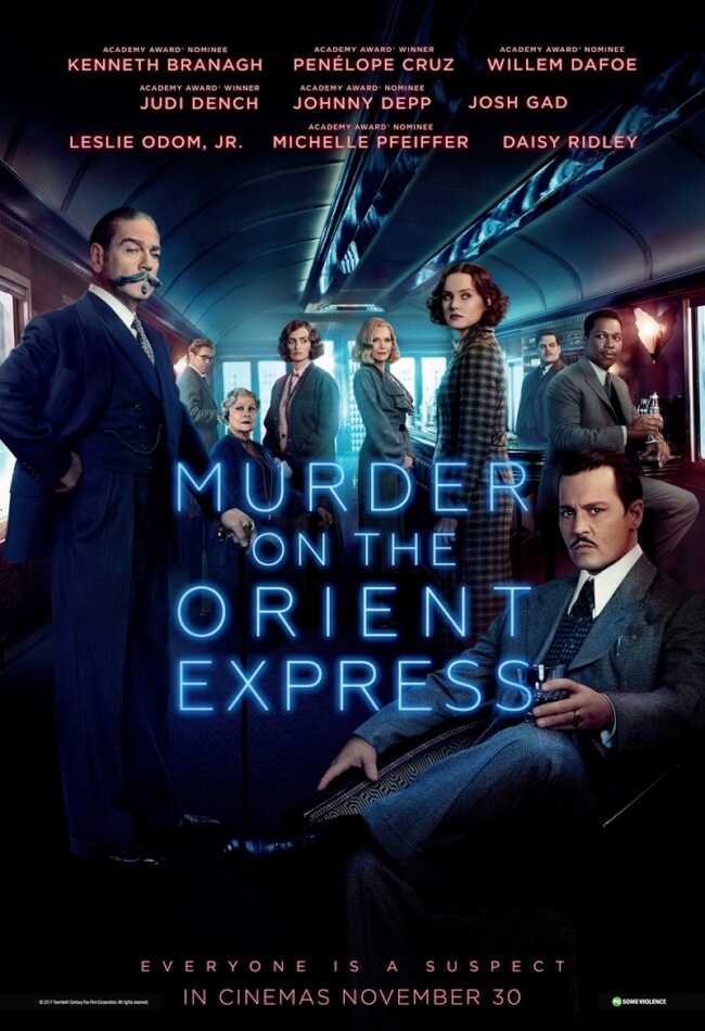 Murder On The Orient Express Movie Poster
