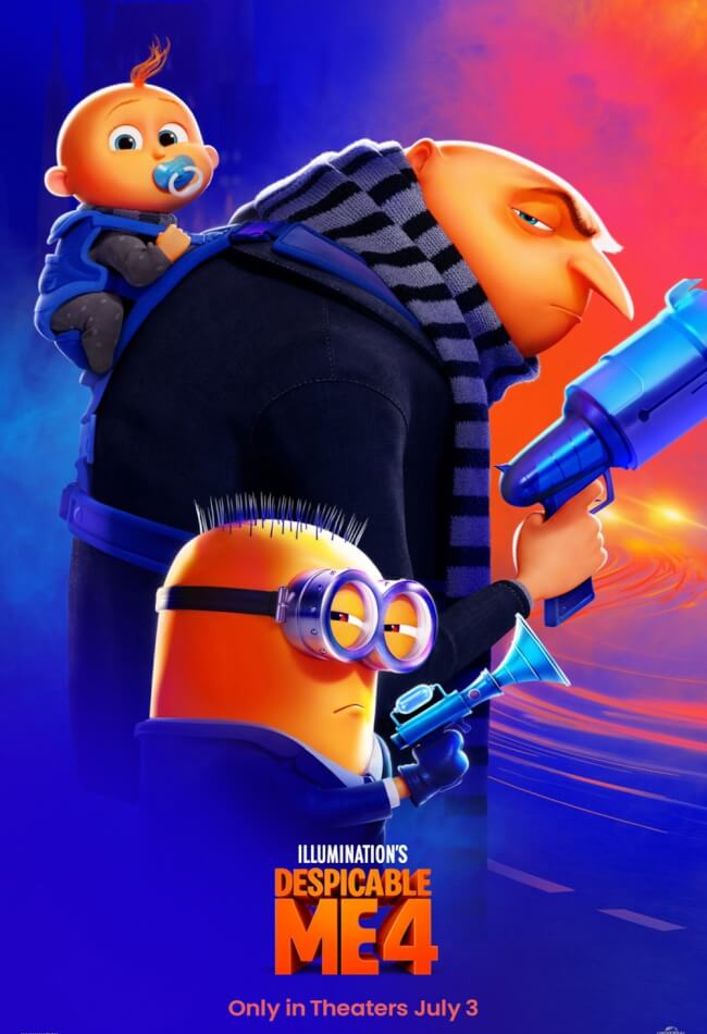 Despicable Me 4 Movie Poster
