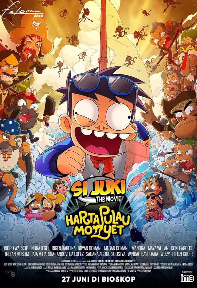 Si Juki the Movie: Harta Pulau Monyet Movie Poster