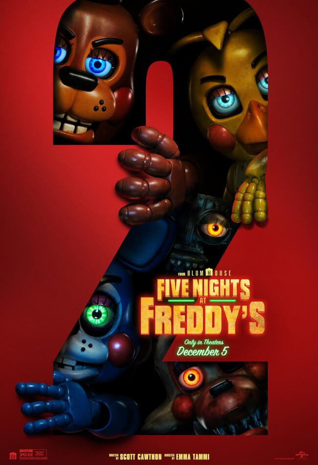 Five Nights At Freddy's 2 Movie Poster
