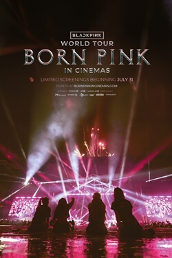 Blackpink World Tour 'Born Pink' In Cinemas Movie Poster