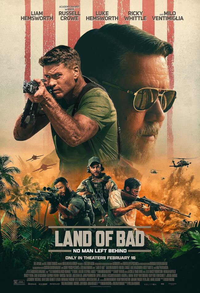 Land of bad Movie Poster