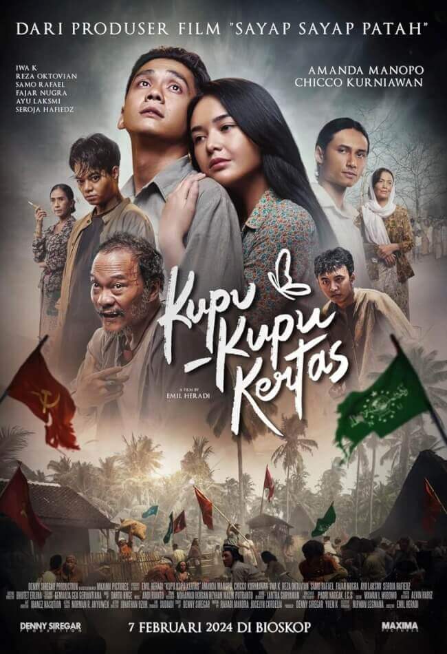 Kupu kupu kertas Movie Poster