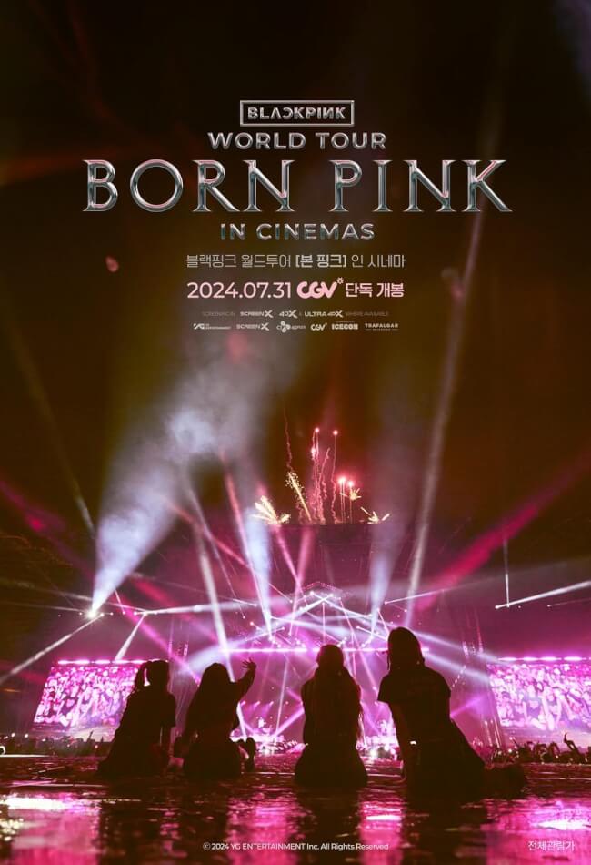 Blackpink World Tour (Born Pink) in Cinemas Movie Poster