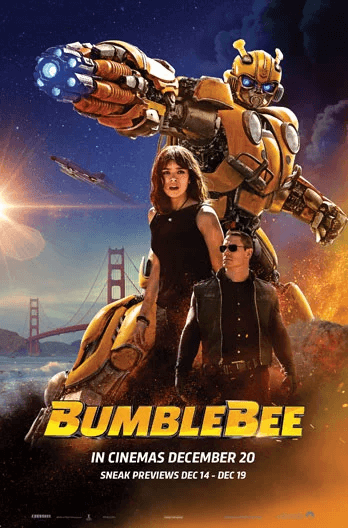 Bumblebee 2018 Showtimes Tickets Reviews Popcorn Singapore