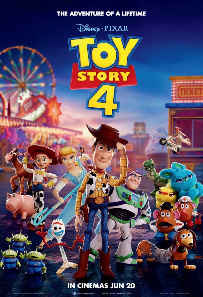 Toy Story 4 2019 Showtimes Tickets Reviews Popcorn Singapore