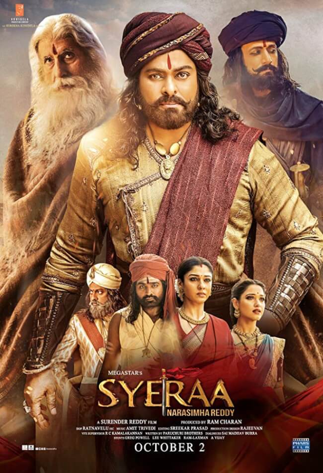 Sye Raa Narasimha Reddy Movie Poster