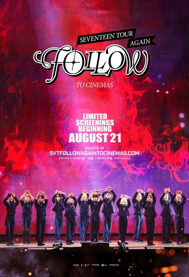 Seventeen tour follow again to cinemas Movie Poster