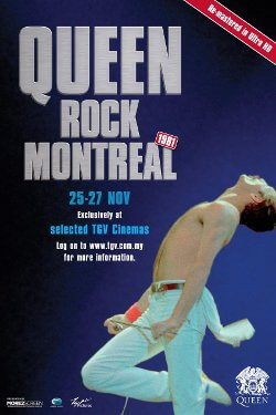 Queen Rock Montreal Movie Poster