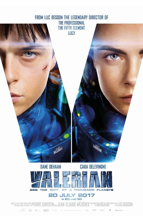 Valerian And The City Of A Thousand Planets Movie Poster
