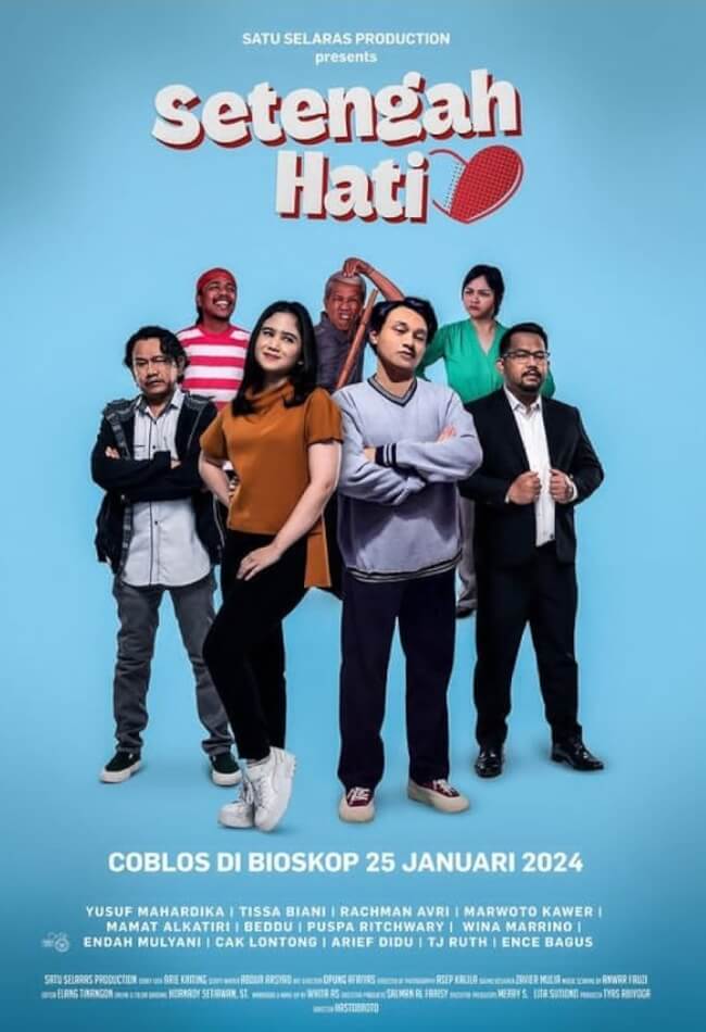 Setengah hati Movie Poster