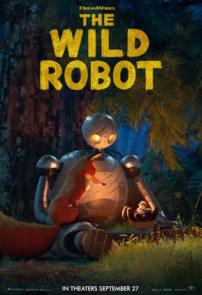 The Wild Robot Movie Poster