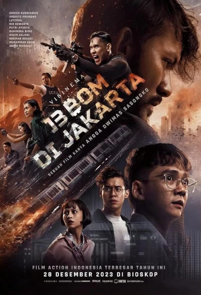 13 bom di jakarta Movie Poster